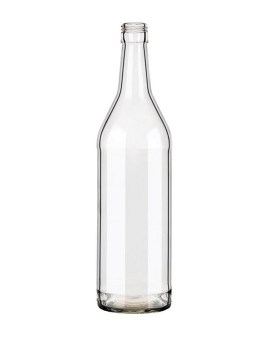 Μπουκάλι γυάλινο απλό 1lt Φ31,5