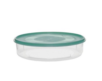 Φαγητοδοχείο πλαστικό στρόγγυλο χαμηλό Cyclops 6lt